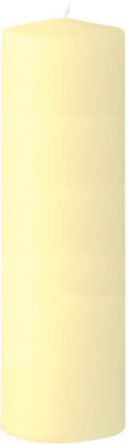 PILLAR CANDLE CHAMPAGNE 220X70 80HR BURN TIME X10 105917
