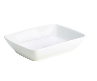 GENWARE PORCELAIN RECTANGULAR DISH 16 X 12CM/ 6.25 X 4.75Inch