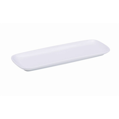 ROYAL GENWARE ELLIPSE PLATTER WHITE 27X10CM  X6