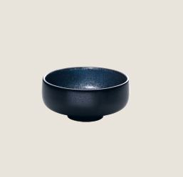 PLAYGROUND NARA BLACK BOWL ROUND 12CM X6