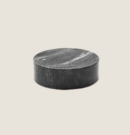 PLAYGROUND STONE MARBLE PLATEAU BLACK 13CM X1