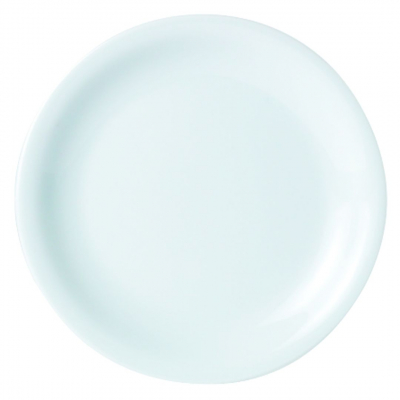 DPS PORCELITE STANDARD NARROW RIM PLATE 6Inch
