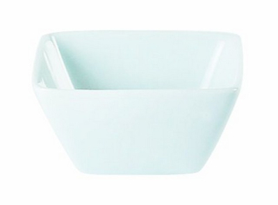 DPS PORCELITE CREATIONS SQUARE TALL BOWL 9OZ