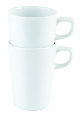 DPS PORCELITE STANDARD CONICAL STACKING MUG 12OZ