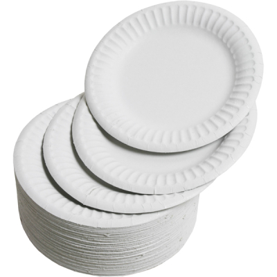 6Inch WHITE PAPER PLATE