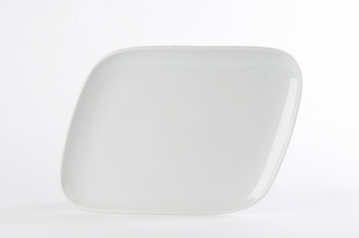 DPS PORLAND PERSPECTIVE COUPE DINNER PLATE 35X25CM X6