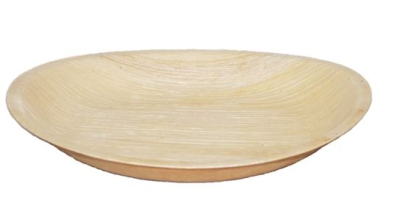ROUND PALM Leaf PLATE 18CM