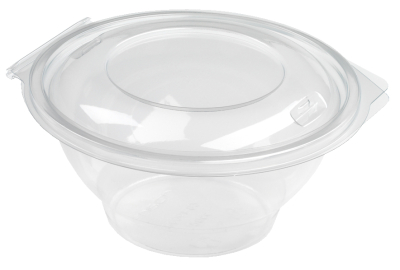 750ML CONTOUR ROUND HINGED SALAD PACK