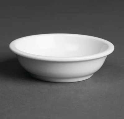 ROYAL PORCELAIN BUTTER RAMEKIN CLASSIC WHITE  80MM X12