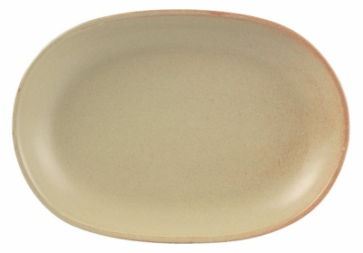RUSTICO OVAL PLATES 30.5X21CM/ 12X8.25Inch  X6  C01240