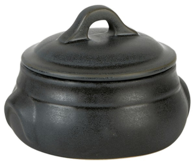 RUSTICO CARBON BELLIED CASSEROLE 11.5X6CM/42.5CL X6
