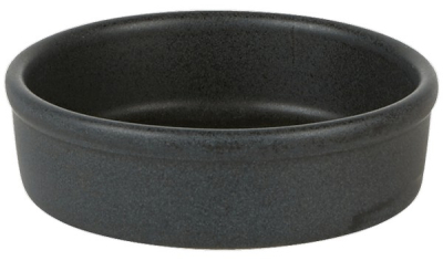 RUSTICO CARBON ROUND TAPAS DISH 10CM/4Inch  X12  C33205