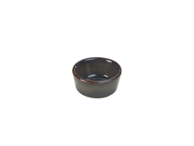 GENWARE TERRA STONEWARE RUSTIC BLUE RAMEKIN 1.5OZ