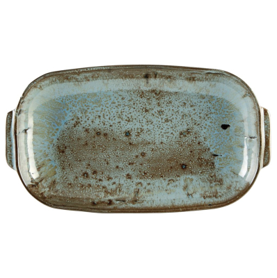 RUSTICO DPS VINTAGE HANDLED RECTANGULAR DISH 26.6CMX16.6CM