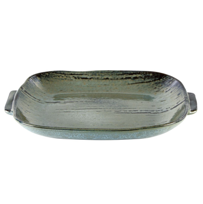 RUSTICO DPS VINTAGE SQUARE DISH WITH HANDLE 27X24.8CM  X6