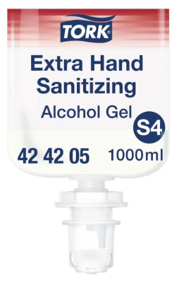 TORK ALCOHOL GEL HAND 1L SANITISER