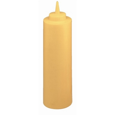 SQUEEZE SAUCE BOTTLE YELLOW 8OZ  K056