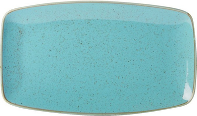 DPS PORCELITE SEASONS SEA SPRAY RECTANGULAR PLATE 12.2X7Inch