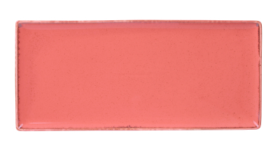 SEASONS RECTANGULAR PLATTER 350X155MM CORAL