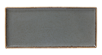 SEASONS RECTANGULAR PLATTER 350X155MM STORM