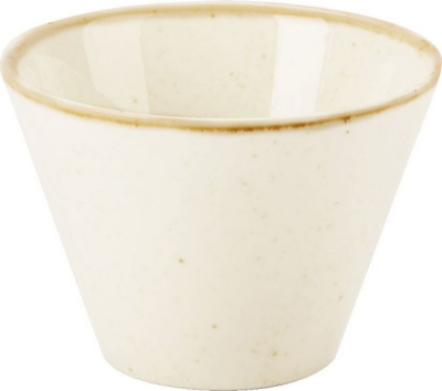DPS PORCELITE SEASONS OATMEAL CONIC BOWL 7OZ