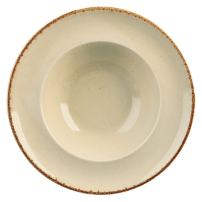 DPS PORCELITE SEASONS WHEAT PASTA PLATE 10.2Inch