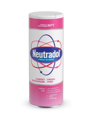 NEUTRADOL VAC N'FRESH CARPET DEODORIZER FRESH PINK 350G