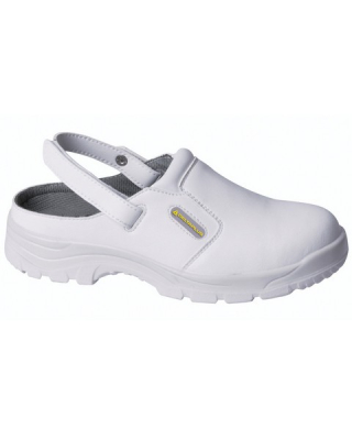 MAUBEC DELTA PLUS HYGIENE CLOG WHITE SIZE 6