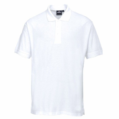 NAPLES POLO SHIRT WHITE XL B210