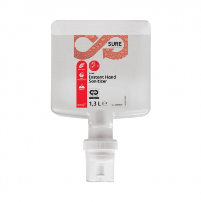 JD SURE INSTANT HAND SANITISER 4X1.3LTR 100977079