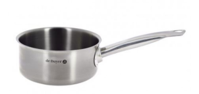 DE BUYER PRIM APPETY SAUCEPAN 12CM S/S 1LTR INDUCTION