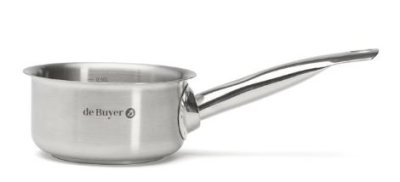DE BUYER PRIM APPETY SAUCEPAN 14CM S/S 1LTR INDUCTION
