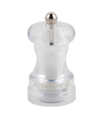 ACRYLIC SALT OR PEPPER GRINDER 10CM