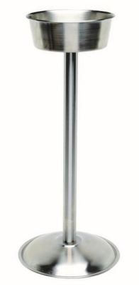S/S WINE BUCKET STAND 18'' SATIN