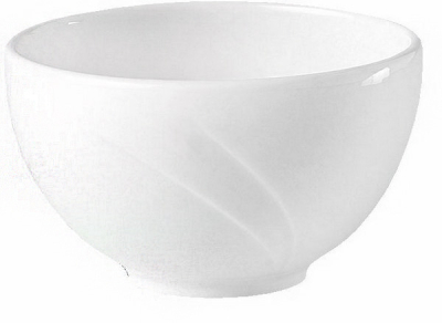 STEELITE ALUMINA VITRIFIED WHITE ALVO VENITIA BOUILLON BOWL 8OZ