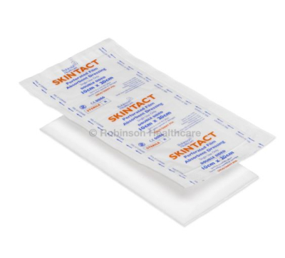 SKINTAC STERILE DRESSING 5X5CM             X100