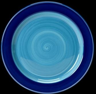 STEELITE FREEDOM BLUE PLATE 23CM/9Inch X 12  16060211