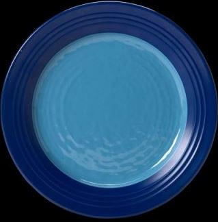 STEELITE FREEDOM BLUE MELAMINE PLATE 6.25Inch X6  68A534EL667