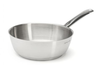 DE BUYER PRIM APPETY SAUTE PAN 24CM S/S SUITABLE FOR INDUCT.