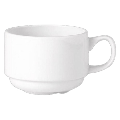CUP 17CL 6OZ STACKING SLIMLINE SIMPLICITY (WHITE) 11010230