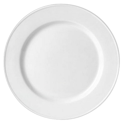 SERVICE/CHOP PLATE (10 5/8 ) SIMPLICITY (WHITE) 11010336