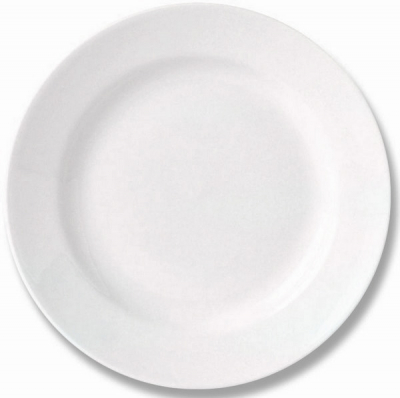 HARMONY 9Inch PLATE 22.5CM SIMPLICITY (WHITE) 11010814