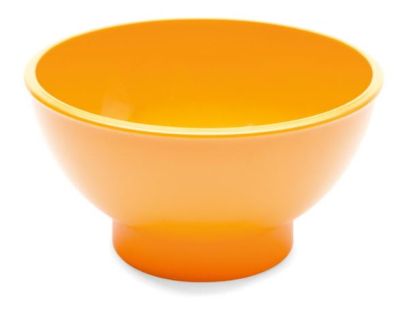 SUNDAE DISH 9.5CM ROUND YELLOW H13-07