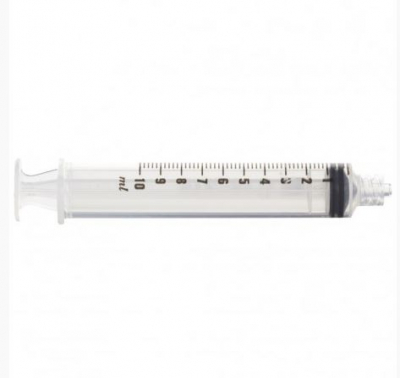 PLASTIPAK 10ML LUER-LOK CONCENTRIC TIP SYRINGE X10