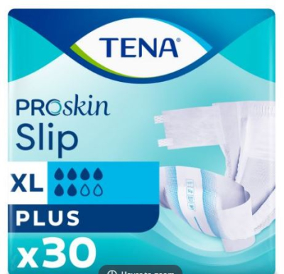 TENA SLIP PLUS EXTRA LARGE 120-160CM