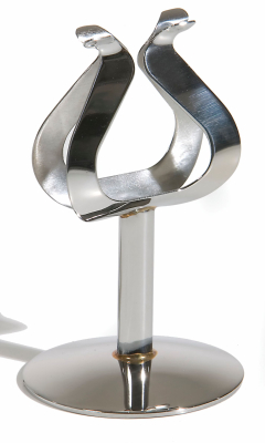 4Inch TABLE NUMBER STAND STAINLESS STEEL