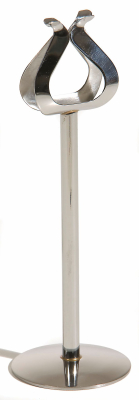 8Inch TABLE NUMBER STAND STAINLESS STEEL