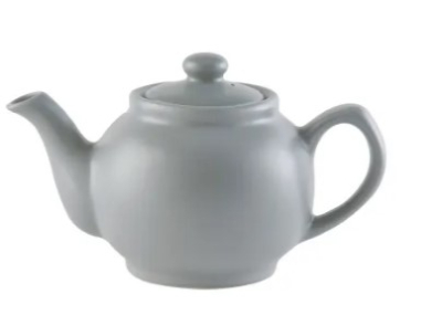 PRICE & KENSINGTON STONEWARE 6 CUP TEAPOT MATTE GREY