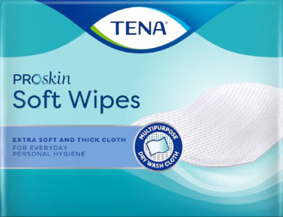 TENA PRO SKIN WIPES CLIP TOP 8X135 740710