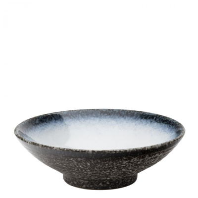 UTOPIA STONEWARE ISUMI WHITE/BLUE BOWL 8.5Inch
